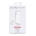 Custodia Celly Samsung S22 5G cover tpu trasparente GELSKIN1010