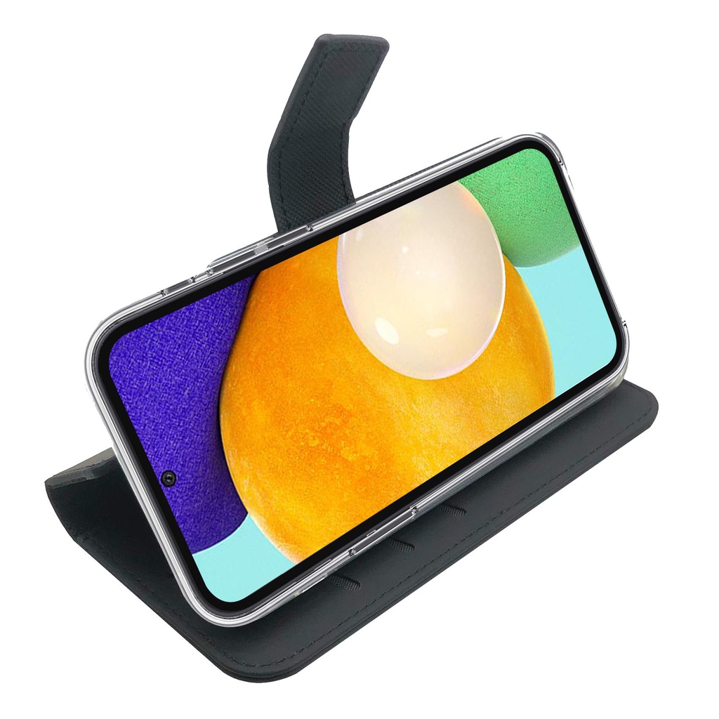 Custodia Celly Samsung A03s wallet case black WALLY971