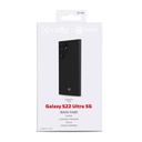 Custodia Celly Samsung S22 Ultra 5G cover cromo black CROMO1012BK