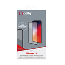 Pellicola vetro Celly Apple iPhone 11 full glass FULLGLASS1001BK