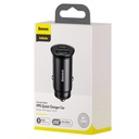 Caricabatteria auto USB Baseus 30W PPS + 1 porta USB-C (PD / QC4.0) black CCYS-C01