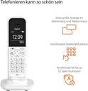 Cordless Gigaset CL390 white S30852H2902D202