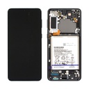 Display Lcd Samsung S21 Plus 5G SM-G996B black con camera GH82-24554A GH82-24553A