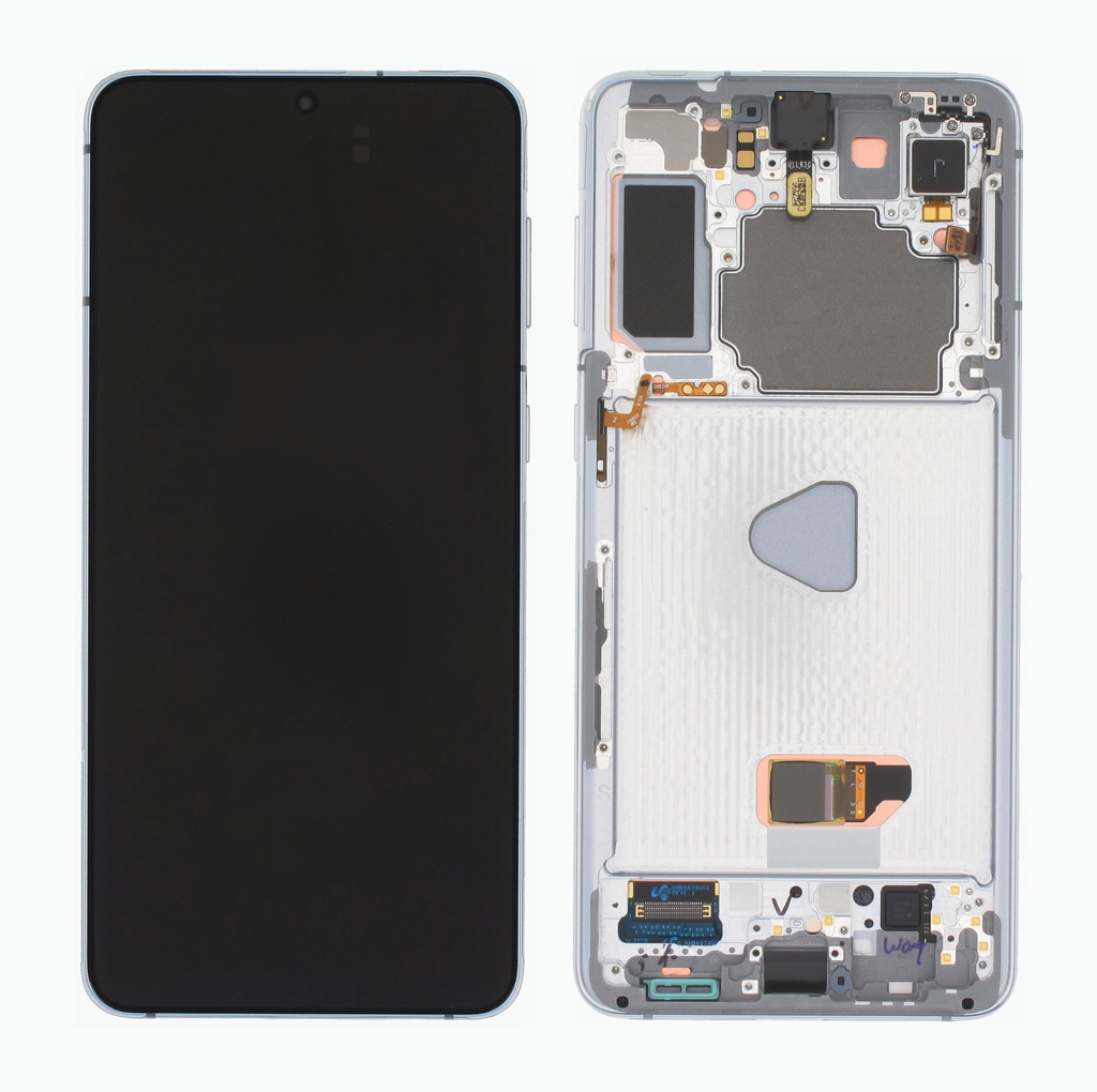 Samsung Display Lcd S21+ 5G SM-G996B silver con camera GH82-24554C GH82-24553C