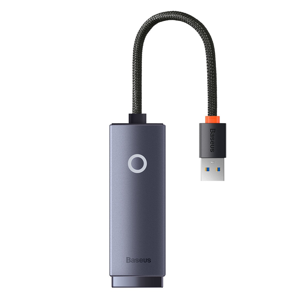 Baseus adattatore USB Gigabit RJ45 LAN Lite Series external grey WKQX000113