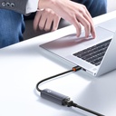 Baseus adattatore USB Gigabit RJ45 LAN Lite Series external grey WKQX000113