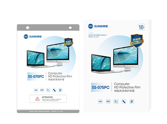 Sunshine SS-075PC pellicola computer HD protective film conf. 10 pcs