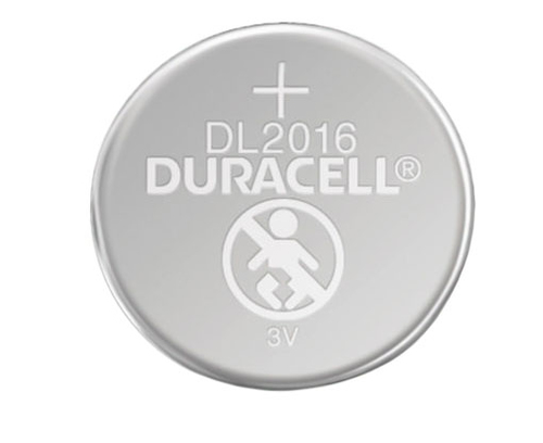 Duracell batteria a bottone litio 3V 2pz DL2016 CR2016
