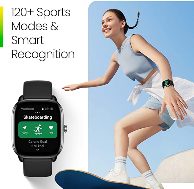 Amazfit GTS 4 Mini smartwatch midnight black W2176OV5N