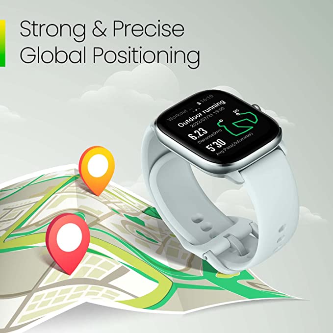 Amazfit GTS 4 Mini smartwatch moonlight white W2176OV8N