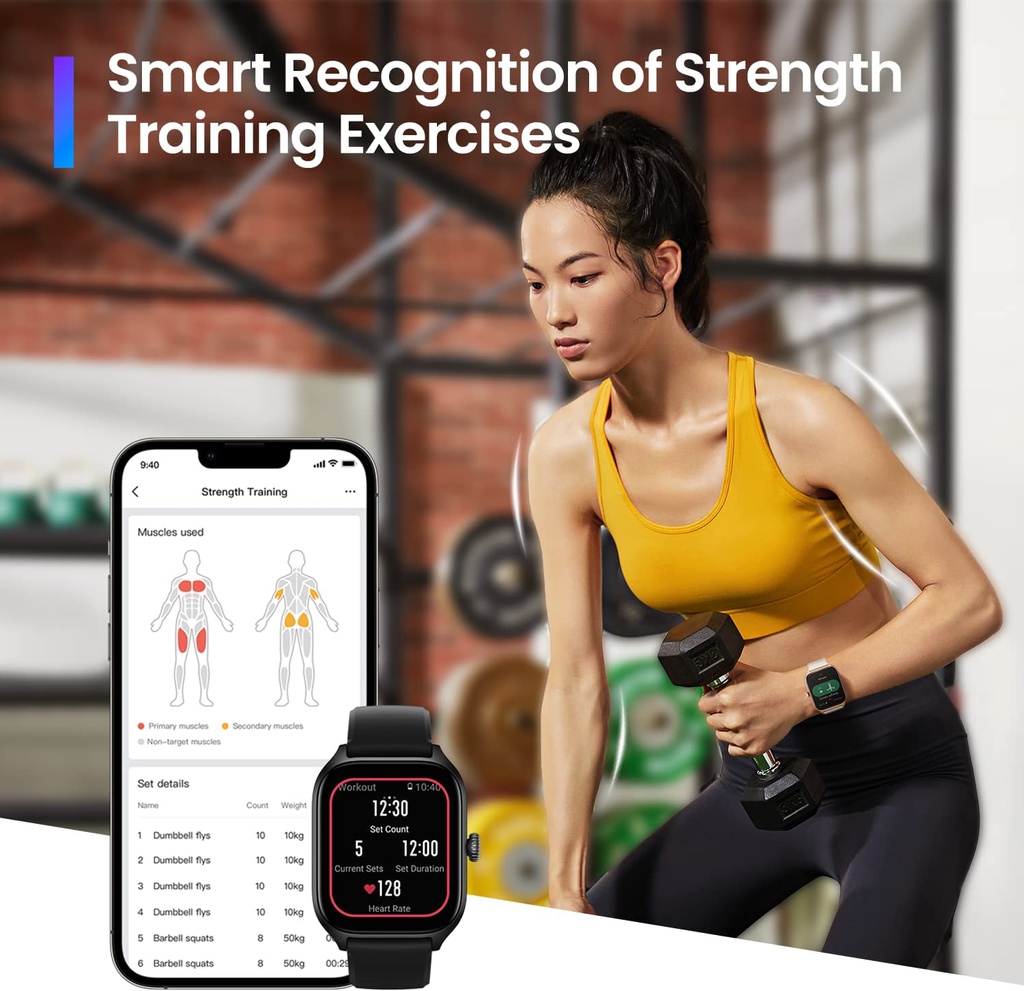 Amazfit GTS 4 smartwatch infinite black W2168EU1N