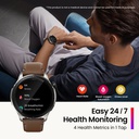 Amazfit GTR 4 smartwatch vintage brown W2166EU3N