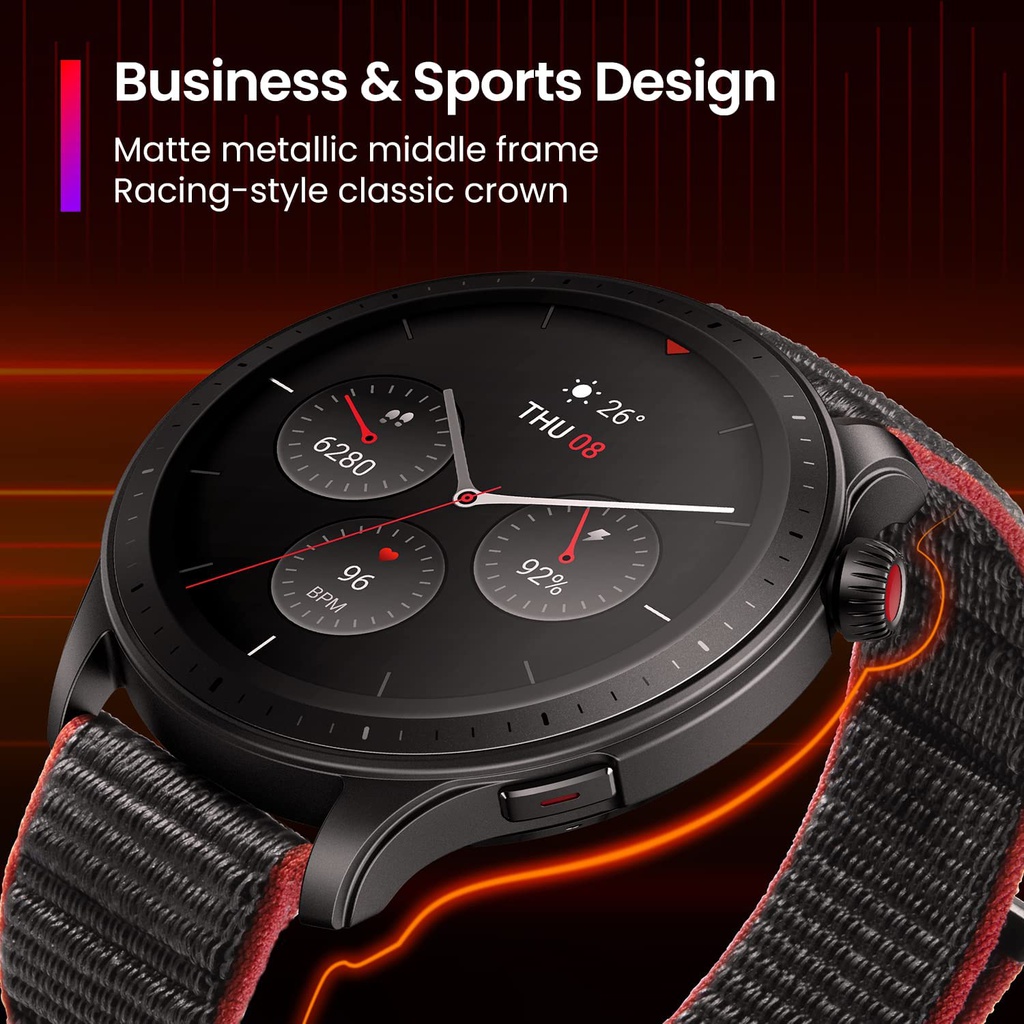 Amazfit GTR 4 smartwatch nylon race grey W2166EU2N
