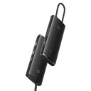 Baseus Hub USB-C 6 in 1 con 2 USB 3.0, 1 HDMI, 1 MicroSD/SD Lite Series black WKQX050101