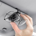 Baseus clip supporto auto per occhiali platinum vehicle eyewear clip black ACYJN-B01