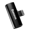 Baseus L46 adattatore Lightning a 2x Lightning black CAL46-01