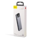 Baseus Hub USB-C 7-in-1 con 2x USB 3.0 + HDMI + RJ45 + SD TF thunderbolt C+Pro grey CAHUB-L0G