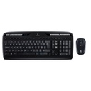 Logitech kit Tastiera e Mouse wireless nero layout italiano 920-003971