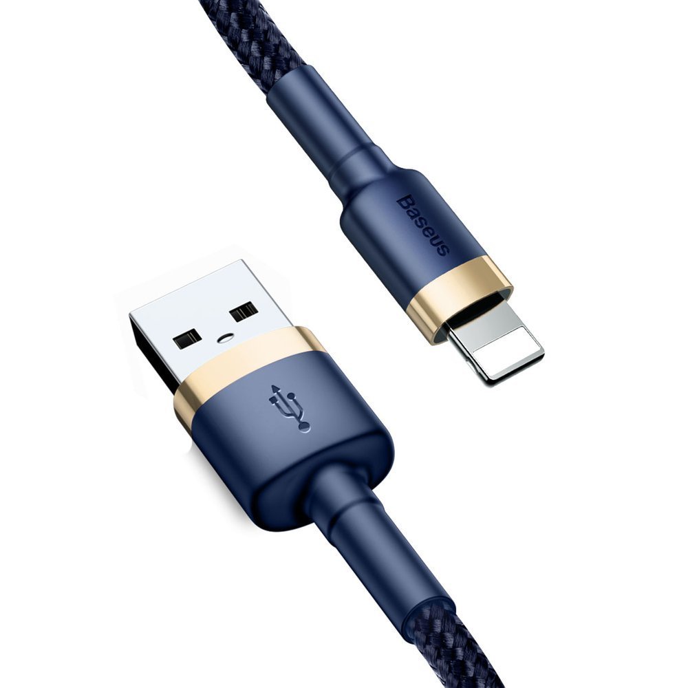 Baseus cavo dati Lightning 1.5A 2mt cafule gold blue CALKLF-CV3