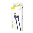 Baseus cavo dati Lightning 1.5A 2mt cafule gold blue CALKLF-CV3