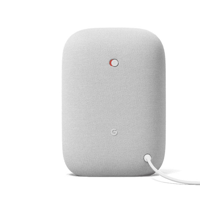 Google Nest Audio con Google Assistant silver GA01420-ES