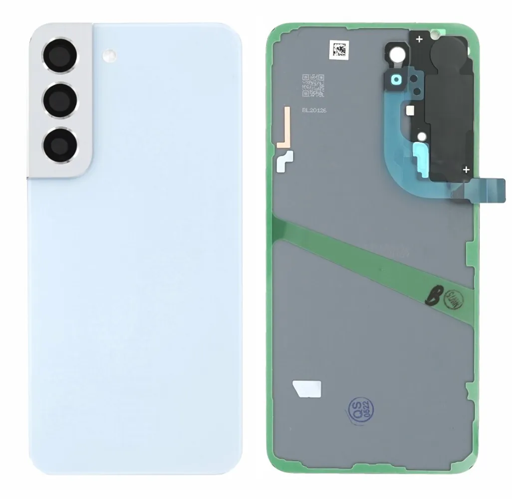 Samsung cover posteriore S22 5G SM-S901B sky blue GH82-27434H