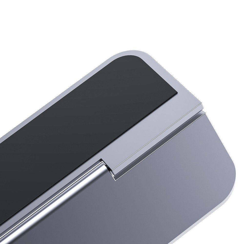Baseus supporto per laptop MacBook in alluminio adesivo ultra sottile SUZC-0G