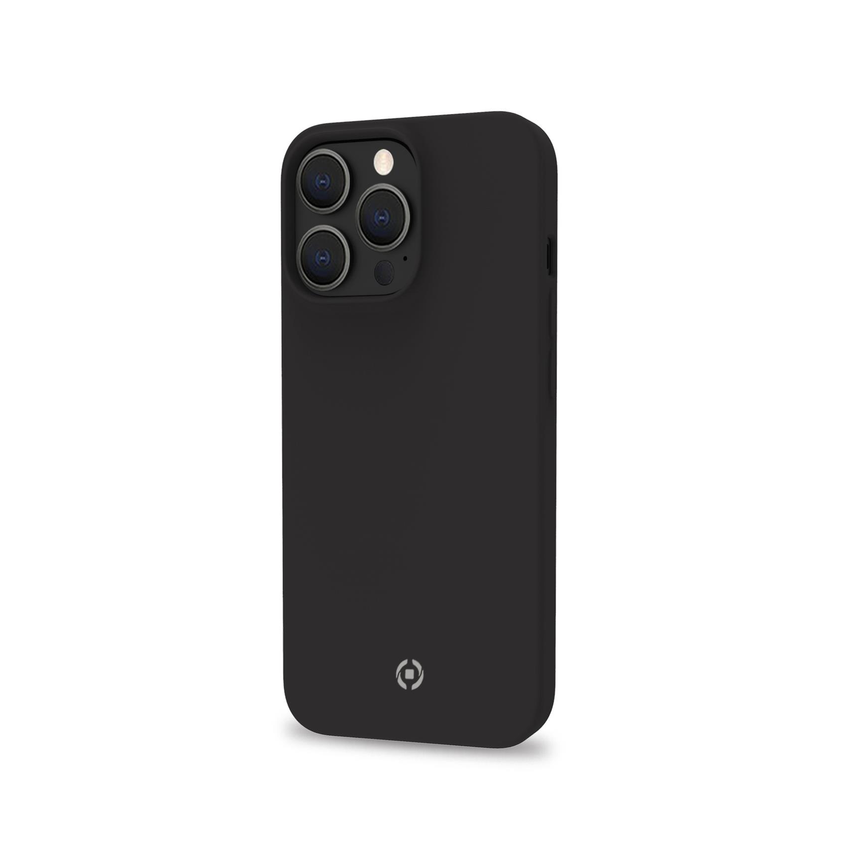 Custodia Celly iPhone 14 Pro cover cromo black CROMO1025BK