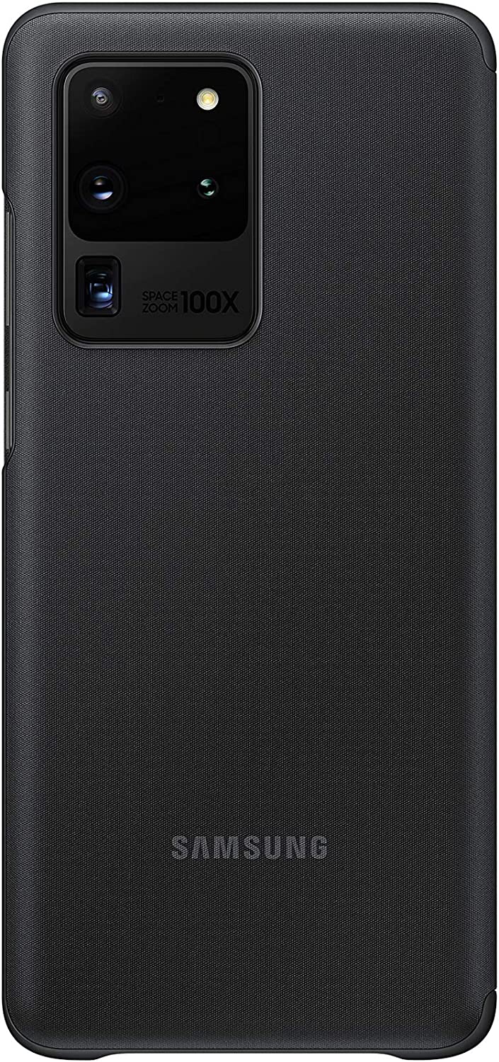 Samsung custodia S20 Ultra 5G clear view cover black EF-ZG988CBEGEU
