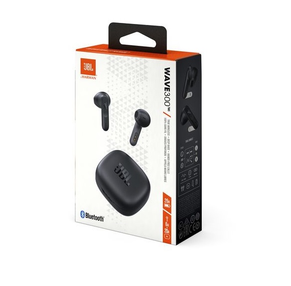 JBL auricolare bluetooth Wave 300 TWS black JBLW300TWSBLK