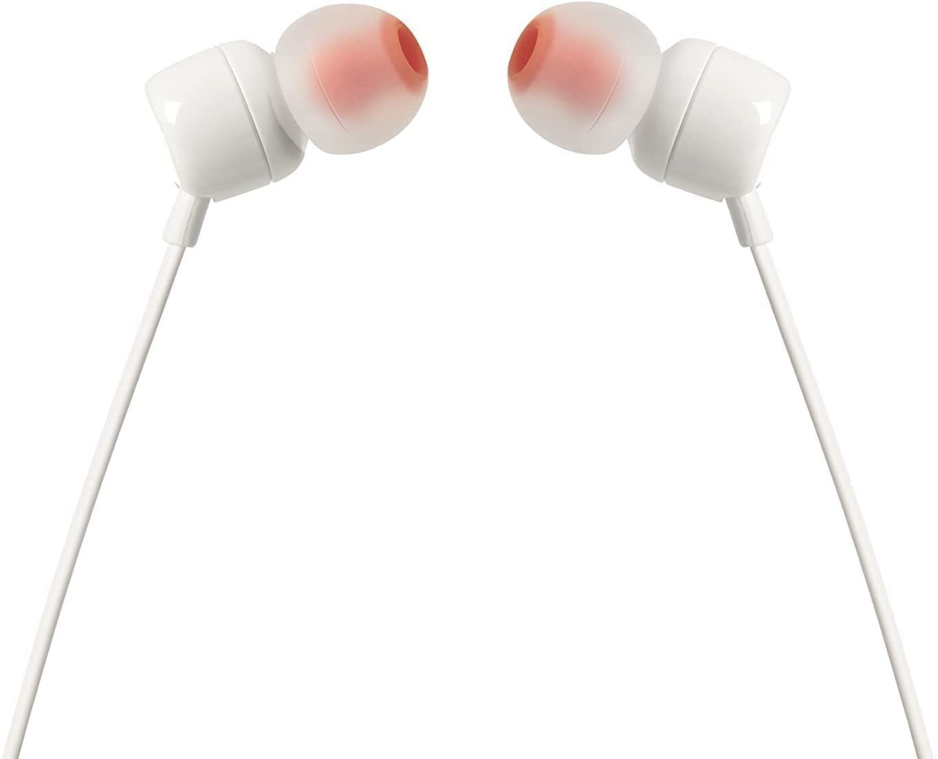 JBL T110 auricolare jack 3.5 mm In Ear white JBLT110WH
