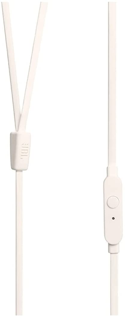 JBL T110 auricolare jack 3.5 mm In Ear white JBLT110WH