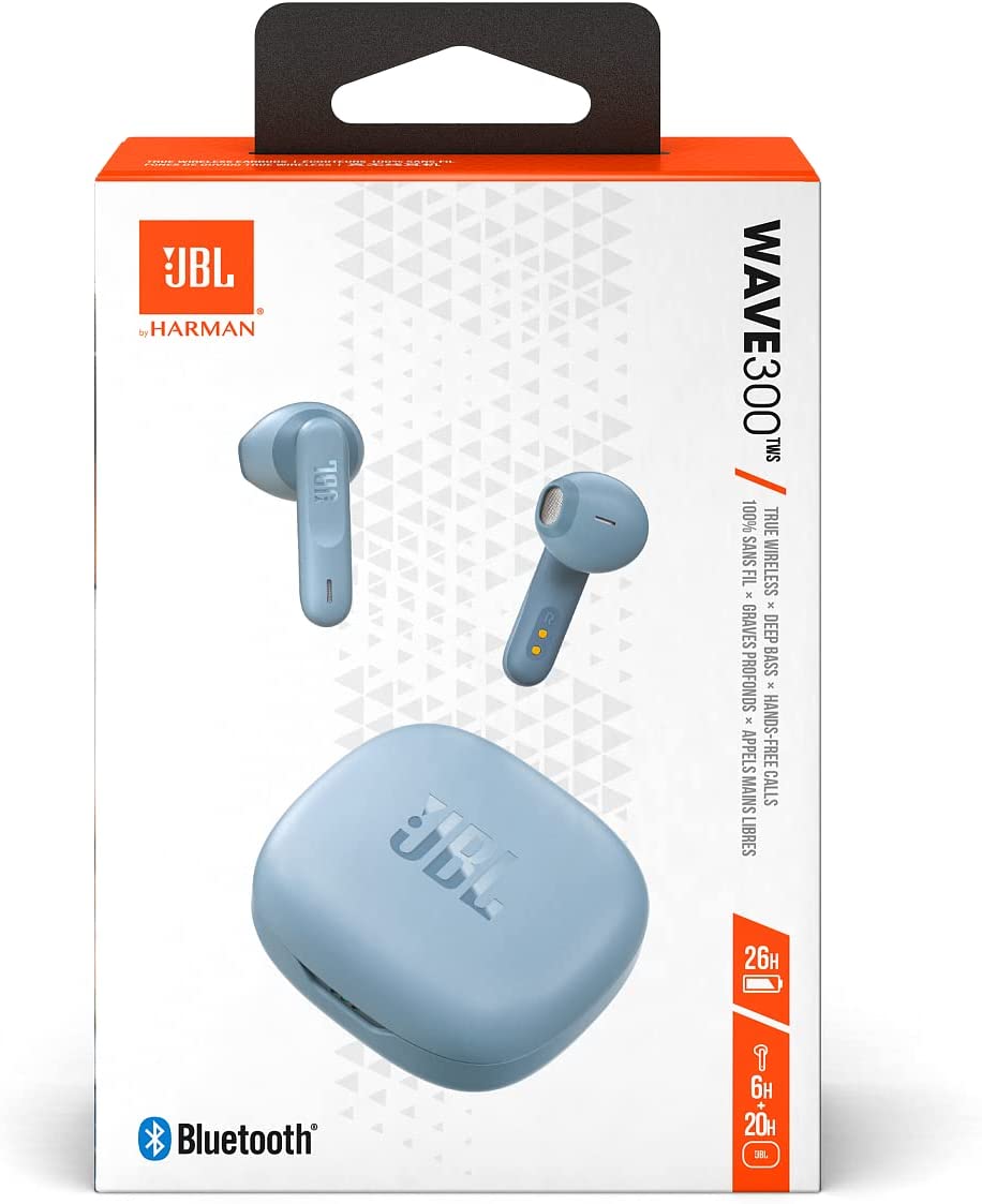 JBL auricolare bluetooth Wave 300 TWS blue JBLW300TWSBLU