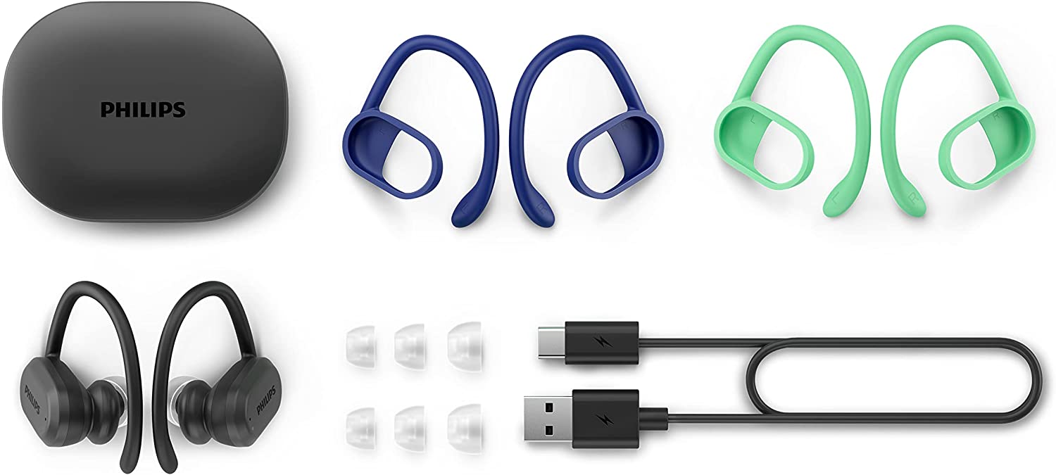 Philips auricolare in-ear true wireless sport black TAA7306BK/00