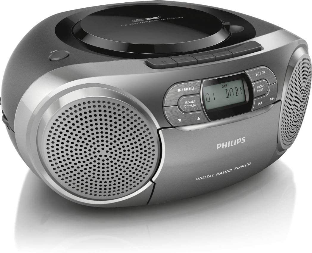 Philips stereo CD player Dynamic bass boost silver AZB600/12
