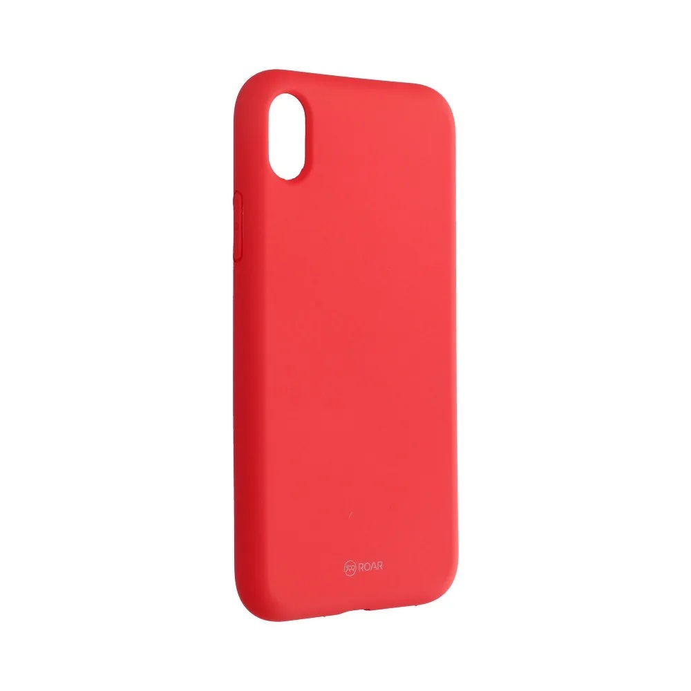 Custodia Roar iPhone Xr jelly case red peach
