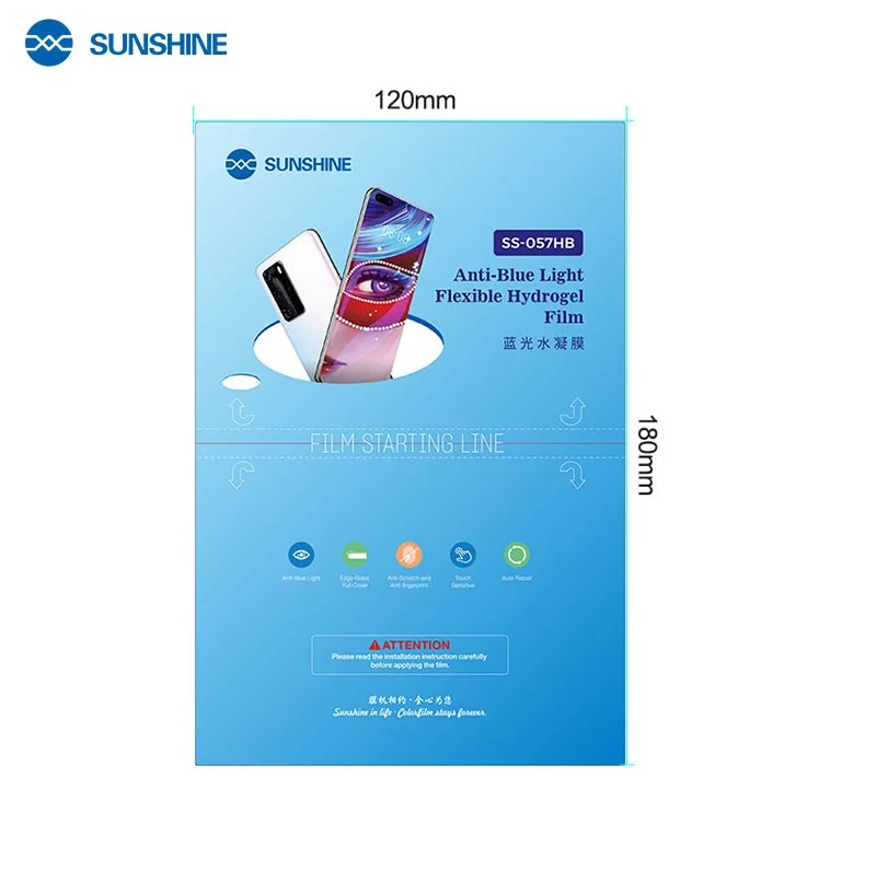 Sunshine SS-057HB pellicola Anti-Blue Light hydrogel film