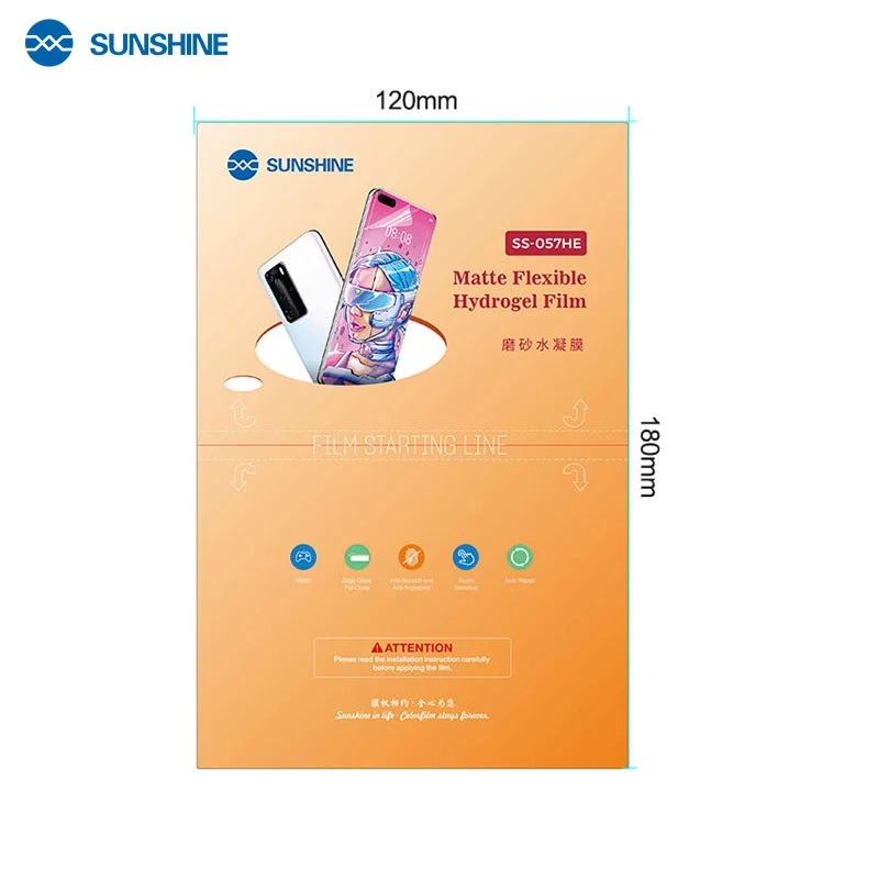 Sunshine SS-057HE pellicola Frosted Matte hydrogel film