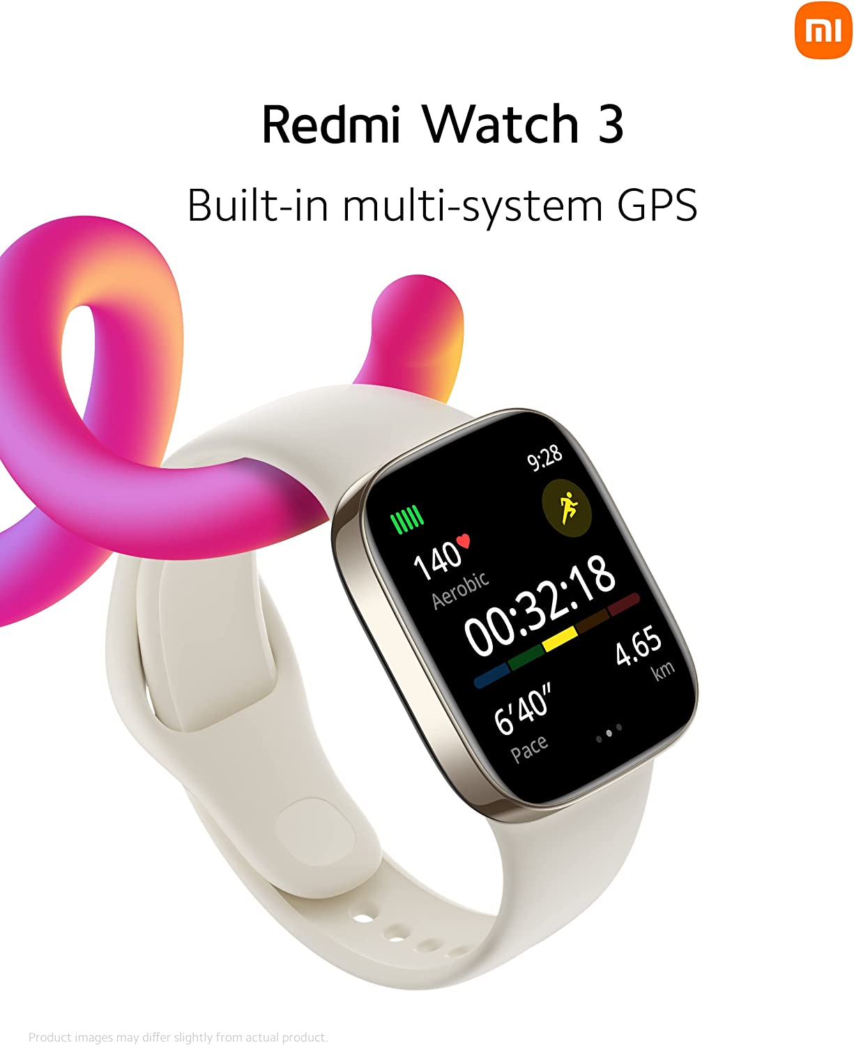 Xiaomi Redmi Watch 3 smartwatch beige BHR6854GL