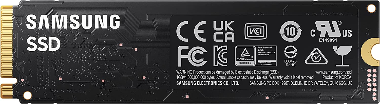 Samsung SSD interno 500GB M.2 NVMe 980 PCIe 3.0 MZ-V8V500BW