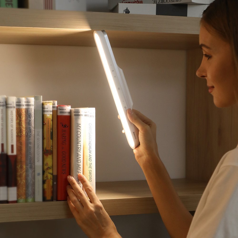 Baseus lampada LED Charging Desk Lamp Pro white DGXC-02