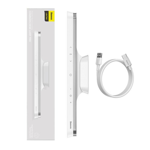 Baseus lampada LED Charging Desk Lamp Pro white DGXC-02