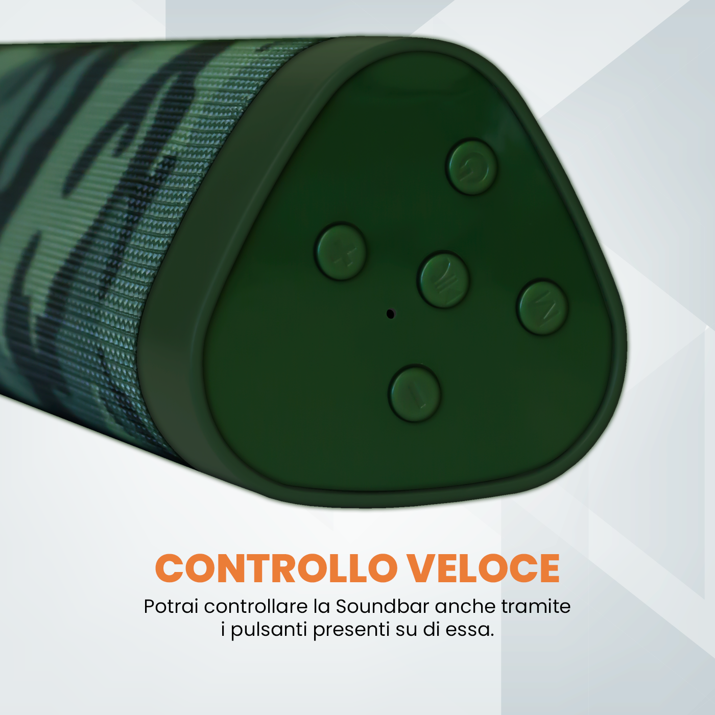 Techmade Soundbar wireless camouflage green TM-A15-CAMG