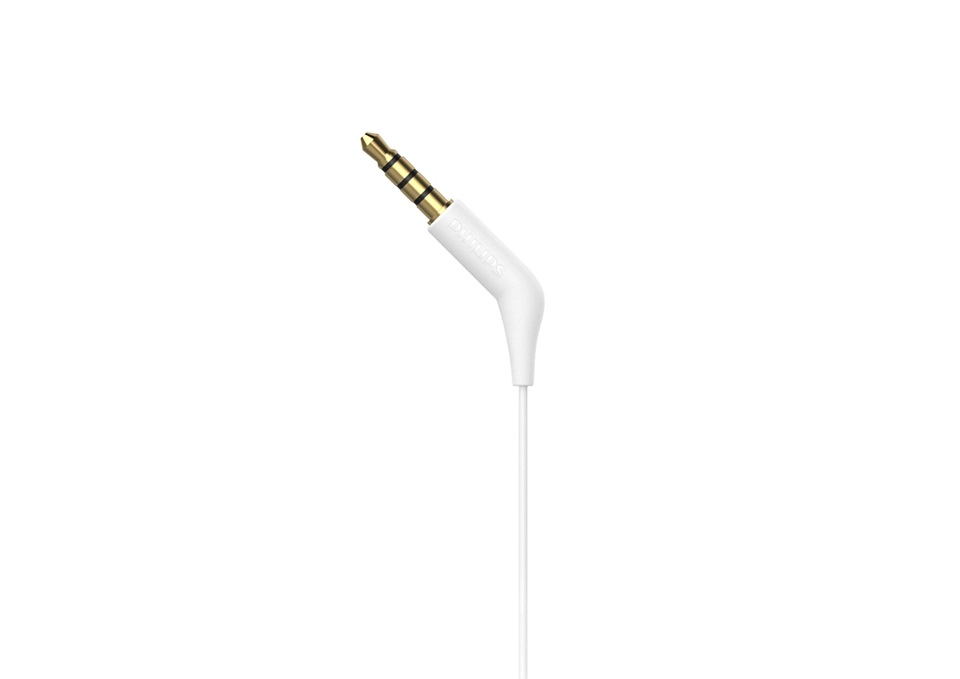 Philips auricolare jack 3.5mm headset black TAE1105WT/00