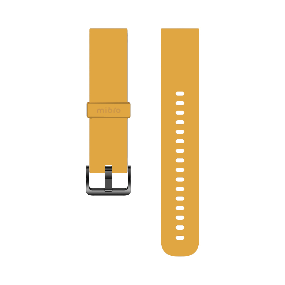 Mibro cinturino 22mm in silicone per Watch A1 Watch X1 yellow