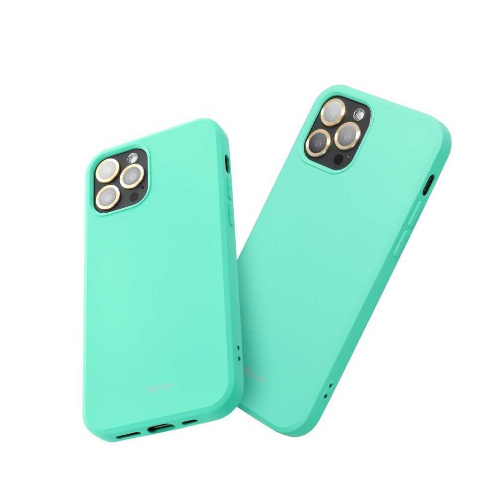Custodia Roar iPhone 13 Pro Max colorful jelly case mint