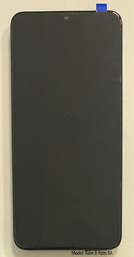 Display Lcd compatible Xiaomi Redmi 8 Redmi 8A black with frame