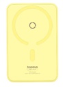 Baseus Power Bank 5000mAh 20W Magnetic Wireless Bracket MagPro con ricarica rapida con cavo Type-C to Type-C Lemon Yellow (20V/3A) P10064101Y23-00
