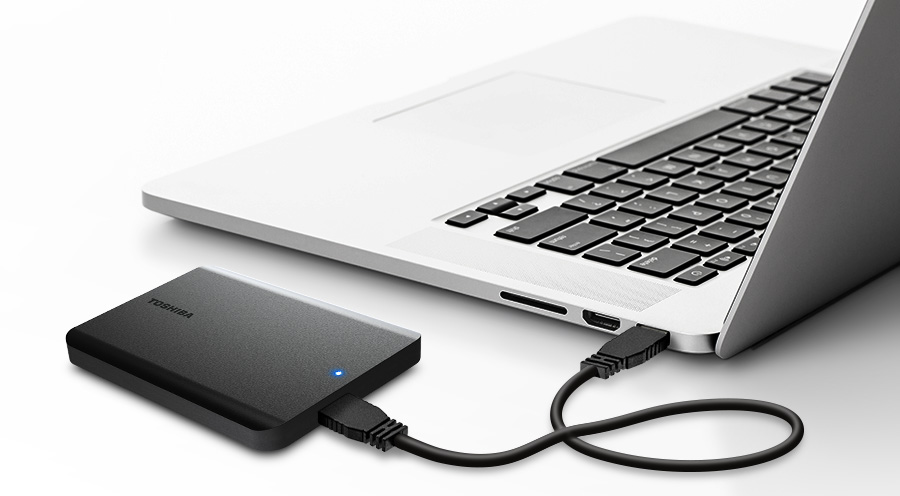 Toshiba Hard Disk Esterno 1TB Canvio Basic USB 3.2 HDTB510EK3AA