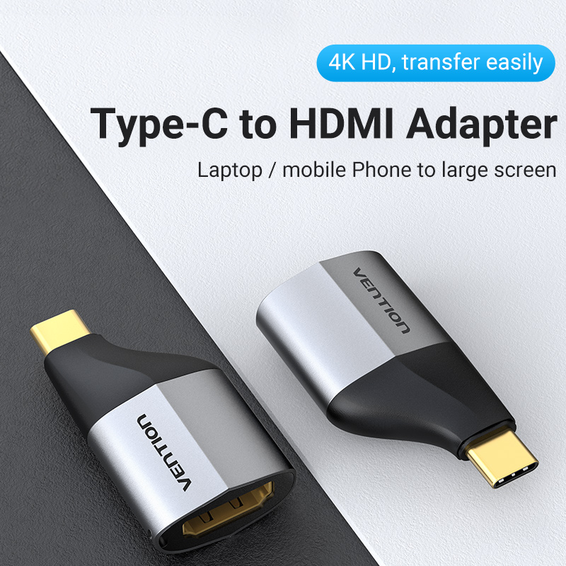 Vention Adattatore Type-C to HDMI gray TCAH0